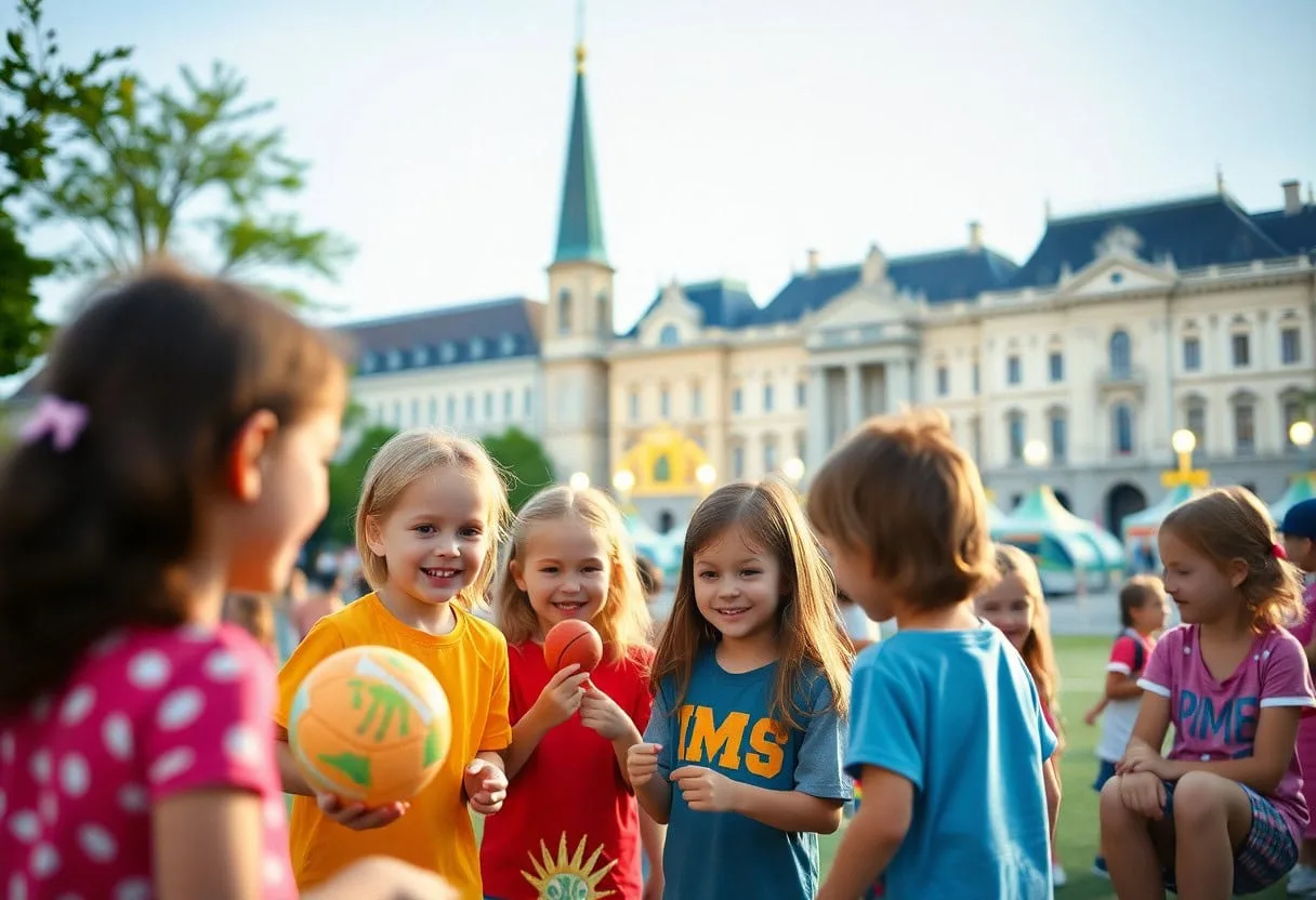 Freizeitbeschäftigung in den Sommerferien in Wien bei einem Sommercamp