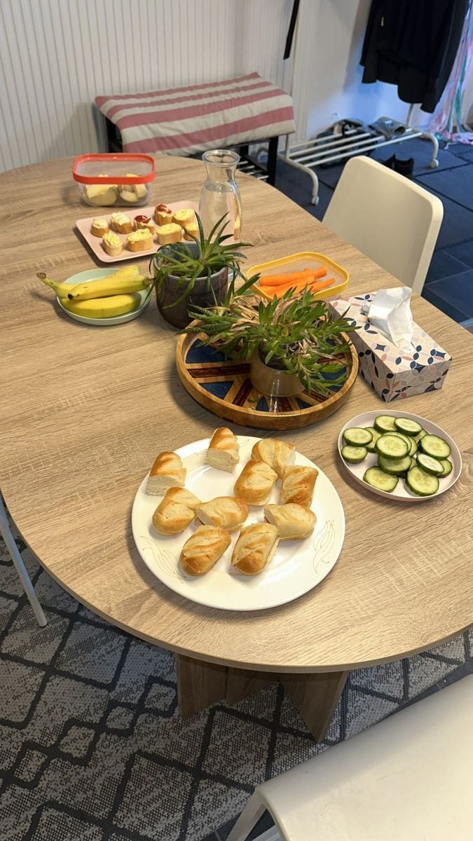 Kleines Frühstück zum Start