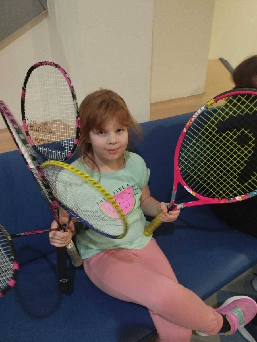 Tennis in der Halle